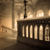 The entry staircase from Christ Church Hall, Oxford University